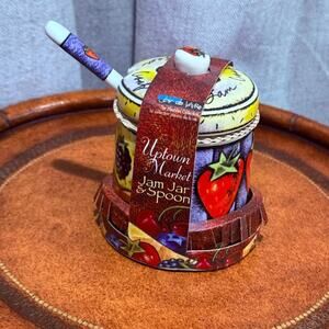 NEW! Uptown Market Jam Jar & Spoon